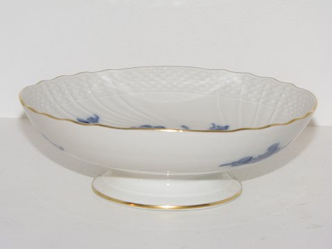 Blue Flower Curved with gold edge
Cake bowl on stand