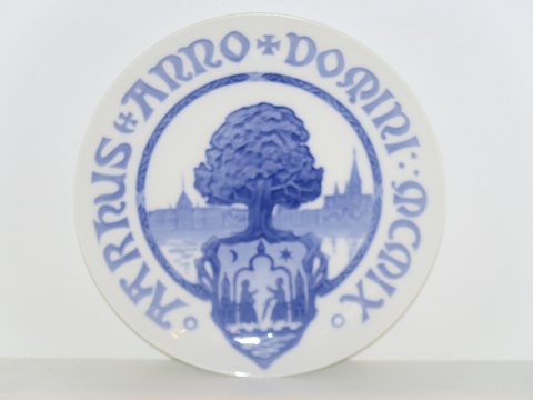 Bing & Grondahl commemorative plate from 1909
Aarhus city