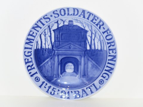 Royal Copenhagen commemorative plate from 1920
Association of old soldiers