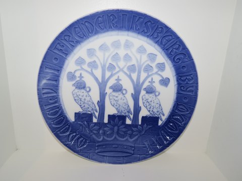 Bing & Grondahl commemorative plate from 1908
Frederiksberg