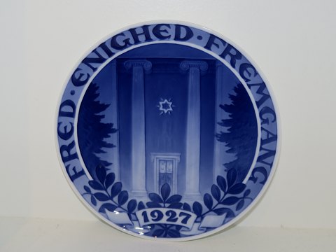 Royal Copenhagen commemorative plate from 1927
Freemason Lodge Copenhagen