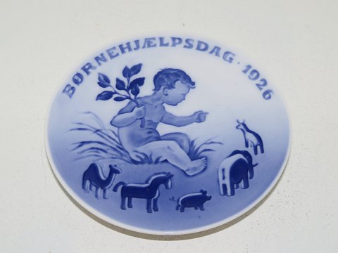 Royal Copenhagen plate
Child welfare plate 1926