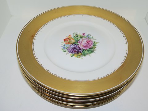 Gold Basket with flowers
Luncheon plate 22 cm.