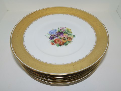 Gold Basket with flowers
Salad plate 19 cm.
