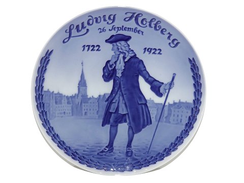 Royal Copenhagen commemorative plate from 1922
Ludvig Holberg - The 200th anniversary of the Danish theatre