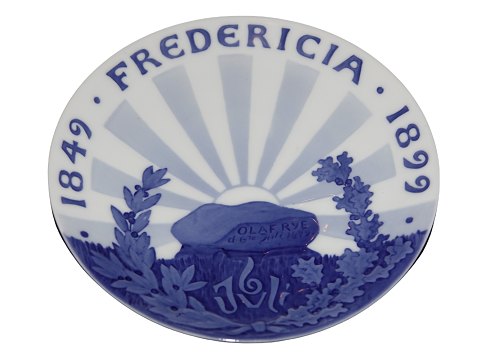 Royal Copenhagen commemorative plate from 1899
The battle of Fredericia July 6th. 1849-1899