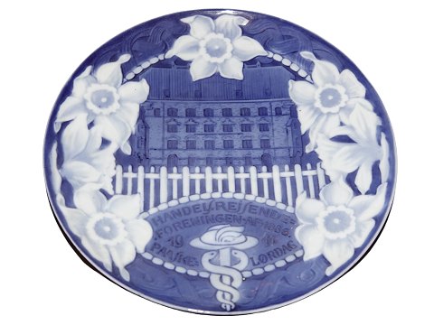 Royal Copenhagen commemorative plate from 1911
The Association of Commercial Travellers