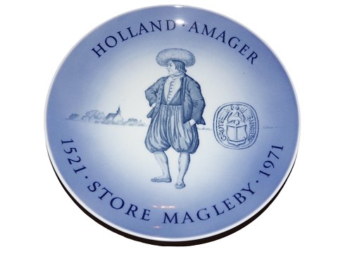 Royal Copenhagen plate from 1971
Stor Magleby Holland Amager