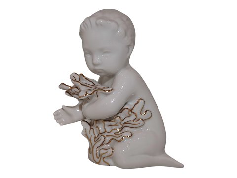 Bing & Grondahl figurine
Sea child with gold