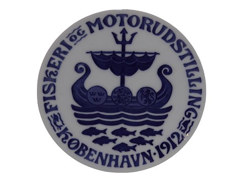 Small Royal Copenhagen Commemorative plate from 1912
Fiskeri og motorudstilling København