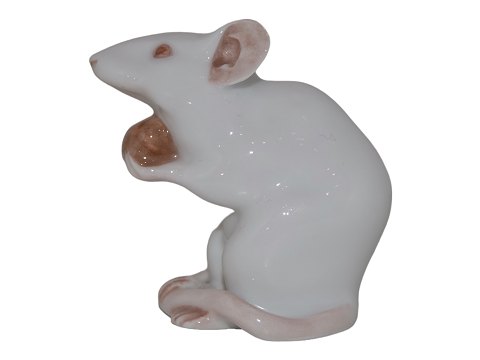 Sjælden Royal Copenhagen miniature figur
Hvid mus med nød fra 1894-1928