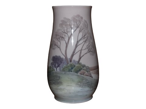 Bing & Grondahl, 
Vase with Danish landscape