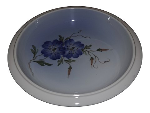Royal Copenhagen 
Round tray with blue flower
