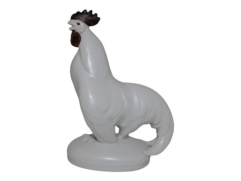Royal Copenhagen Figurine
Cock - matte white glaze