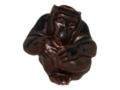 Small Royal Copenhagen stoneware figurine
Monkey