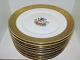 Gold Basket with flowers
Dinner plate 25 cm.