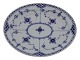 Blue Fluted Half Lace
Small platter 18.5 cm.