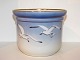 Seagull with gold edgeFlower pot