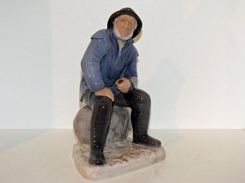 Large Bing & Grondahl figurineFisherman
