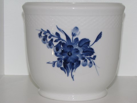 Blå Blomst FlettetStørre og sjælden urtepotte fra 1898-1923