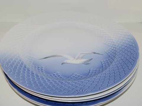 Måge uden guldkantStor, sjælden dækketallerken 26 cm.