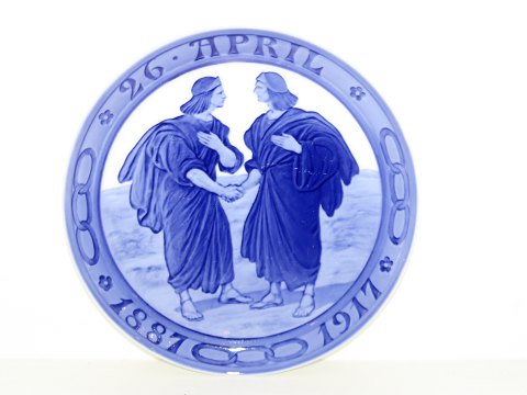 Royal Copenhagen commemorative plate from 1917
Odd Fellow