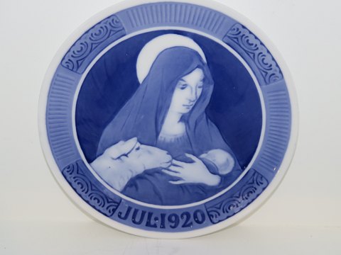 Royal Copenhagen
Juleplatte 1920
Jomfru Maria