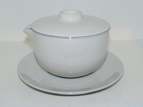 Blue Line
Lidded gravy boat