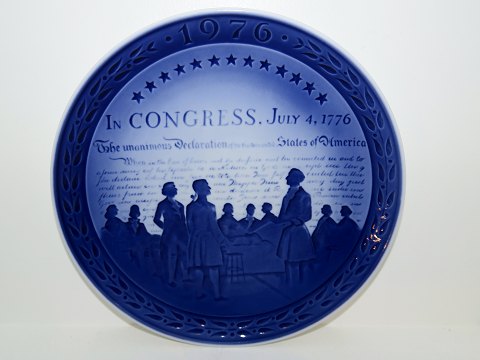 Royal Copenhagen Mindeplatte
USA 200 års jubilæum 1776-1976