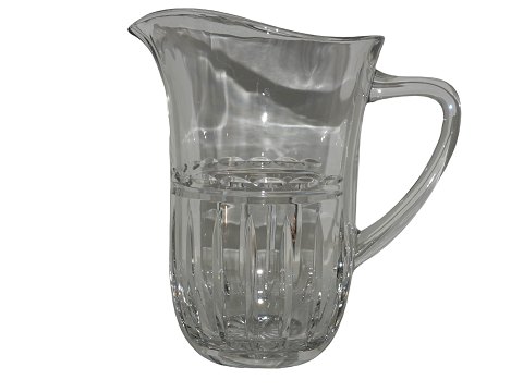 HolmegaardStor mælkekande i klart glas fra 1920-1930