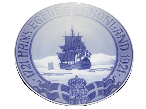Royal Copenhagen commemorative plate from 1921
Hans Egede Greenland