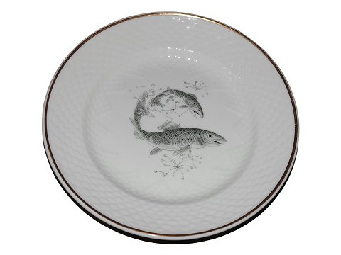 Hostrup Jernporcelæn
Stor fisketallerken 24 cm. - Laks