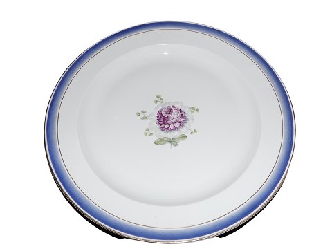 Blue Edge and Flowers
Large round platter 36.0 cm.