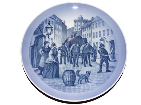 Royal Copenhagen commemorative plate from 1973 
Renholdingsselskabet 1898-1973