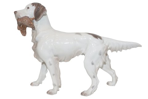 Large Bing & Grondahl figurine
Setter with bird