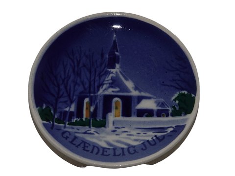 Aluminia miniature Juleplatte
Glædelig Jul - Frederiksberg Kirke