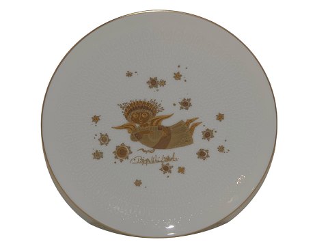 Bjorn Wiinblad
Plate with flying gold lady