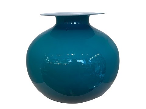 HolmegaardStor, rund blå Carnaby vase
