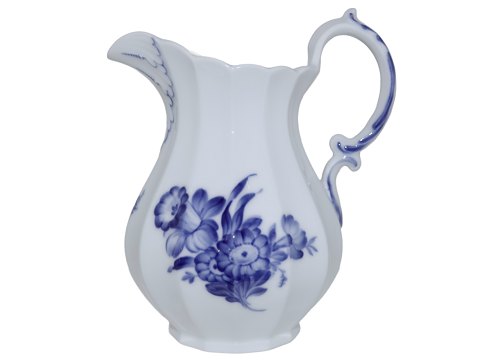 Blå Blomst KantetStor mælkekande 22,0 cm.