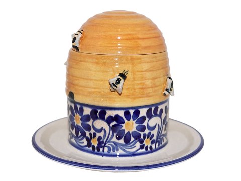 Aluminia 
Rare honey jar with bees