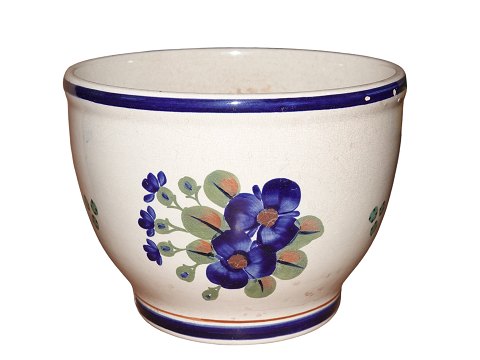 Aluminia 
Blue flower pot