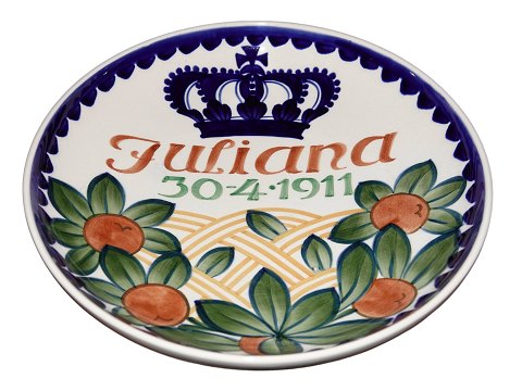 Aluminia
Stor Juliane platte med appelsiner fra 1911