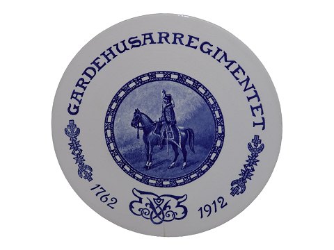 Aluminia platte
Garderhusarregimentet 1762-1912