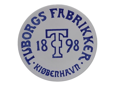 Aluminia
Tuborg platte 1898