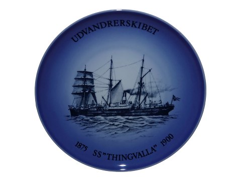 Bing & Grøndahl
Skibsplatte nr. 8 - Udvandrerskibet Thingvalla