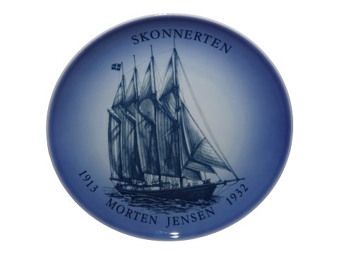 Bing & Grøndahl
Skibsplatte nr. 10 - Skonnerten Morten Jensen