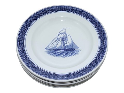 Tranquebar Ship
Large side plate 17.0 cm.