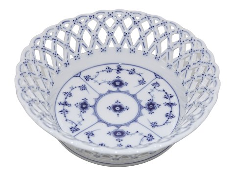 Musselmalet Helblonde
Frugtkurv med gennembrudt kant fra 1898-1923