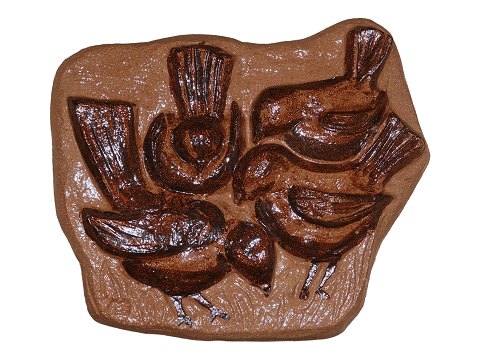 Soeholm art pottery
Large brown relief with birds