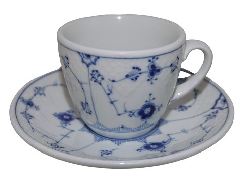 Blåmalet Hotelporcelæn
Kaffekop med underkop #1022